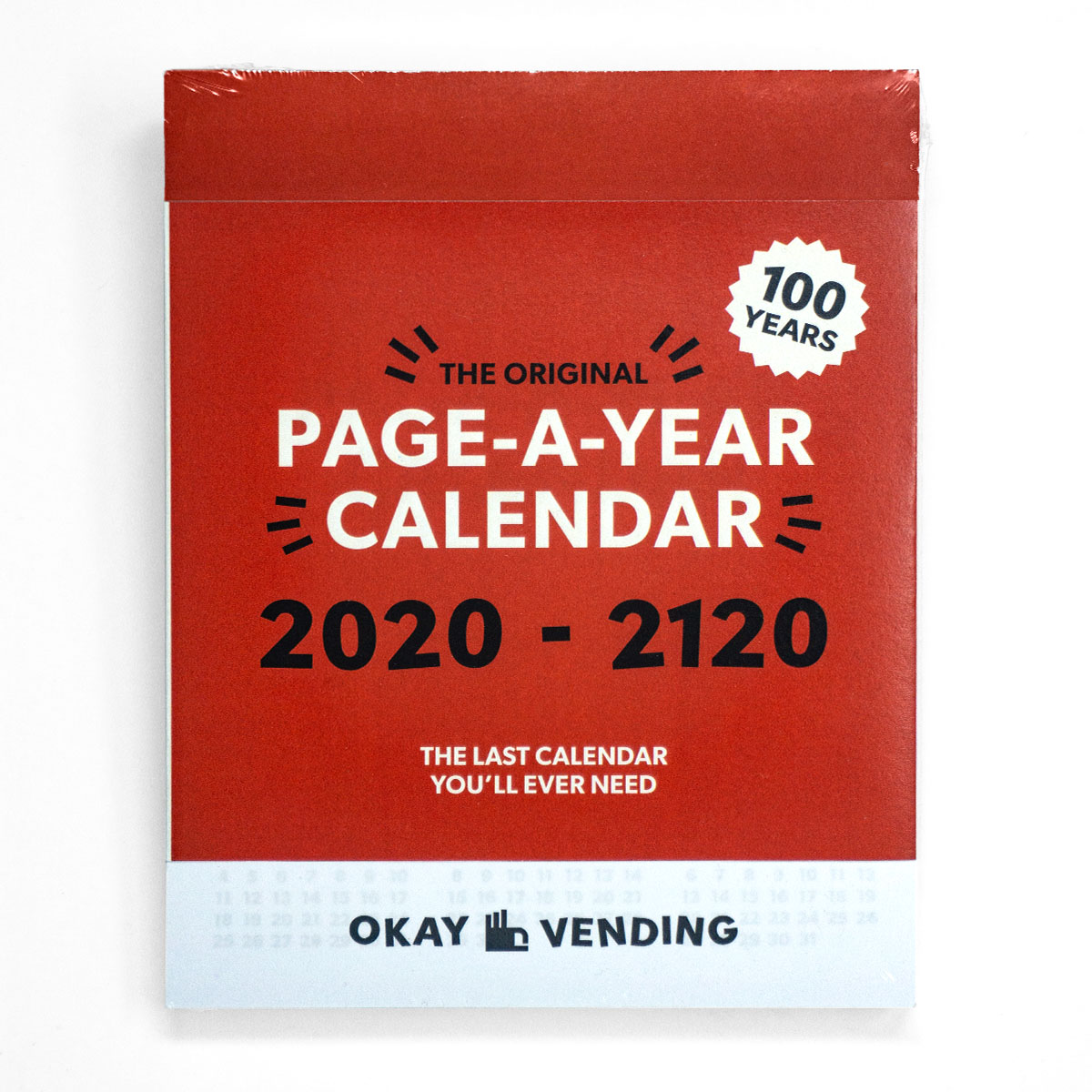 Page-A-Year Calendar