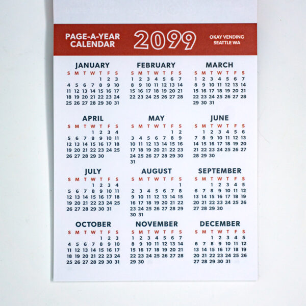 Page-A-Year Calendar - Image 4