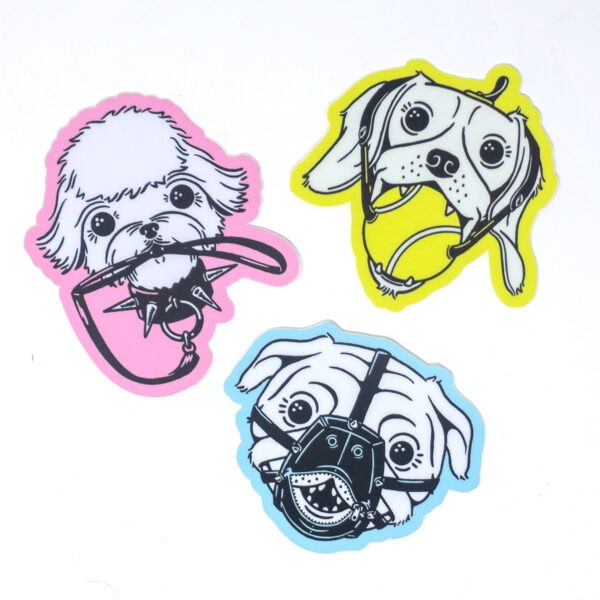 Dirty Dogs sticker set